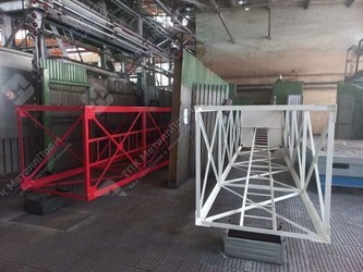 покраска прожекторных мачт