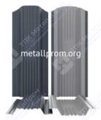 Штакетник металлический Австрийская Плетенка 115 мм (Порошковая покраска, двухстороннее покрытие)