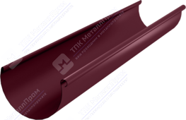 Желоб водосточный Аквасистем 125 3м RAL6005 зеленый мох