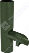 Водосборник Аквасистем 100 RR11 темно-зеленый