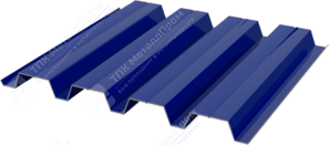 Профнастил полимер Н60 0,7 845/902 ПЭ RAL5002 ультрамарин
