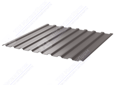 Профнастил полимер СП20 0,45 1100/1150 ПЭ RAL7036 платиновый серый