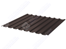 Профнастил полимер СП20 0,7 1100/1150 ПЭ RAL8017 шоколад