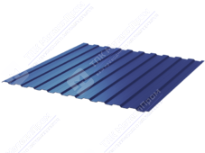 Профнастил полимер С8 0,5 1150/1200 ПЭ RAL5002 ультрамарин