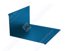 Планка примыкания верхняя 145 250 0,45 3м стандарт ПЭ RAL5005 сигнально-синий К-501