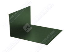 Планка примыкания верхняя 145 250 0,4 2м стандарт ПЭ RAL6005 зеленый мох К-501