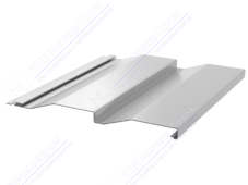 Сайдинг кораб доска 228/255 0,4 ПЭ RAL9003 сигнально-белый