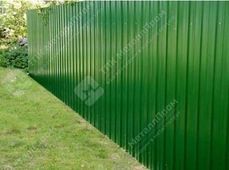 Профнастил С-8 п/э RAL 6002 (зелёная листва) 0,5 мм