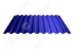 Профнастил С-21 п/э RAL 5002 (ультрамарин) 0,45 м