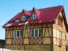 Профнастил С-21 п/э RAL 3005 (красное вино) 0,7 мм