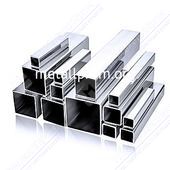 Труба нержавеющая электросварная квадратная шлифованная AISI 304 08Х18Н10 30x30x1,5x6000 мм