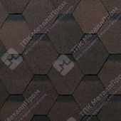 Гибкая черепица Shinglas Оптима (Кричневый)