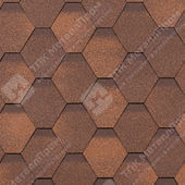 Гибкая черепица Shinglas Кадриль Соната Однослойная (Оникс)