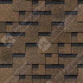 Гибкая черепица Docke Pie Europa Матрица (Коричневый)