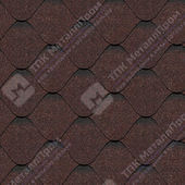 Гибкая черепица Docke Pie Premium Ницца (Какао)