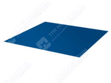 Лист с полимерным покрытием 0,5 мм ПЭ в пленке RAL5005 сигнально-синий