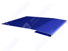 Планка начальная 10 20 10 0,45 3м стандарт ПЭ RAL5002 ультрамарин К-719