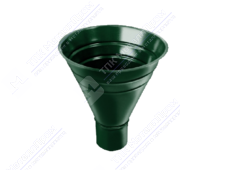 Воронка водосборная GrandLine 250 90 металл RAL6005 зеленый мох
