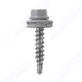 Саморез 4,8 70 KPcZP с прокладкой RAL7004 сигнально-серый