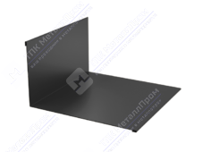 Планка примыкания верхняя 145 250 0,4 2м стандарт ПЭ в пленке RAL7004 сигнально-серый К-501